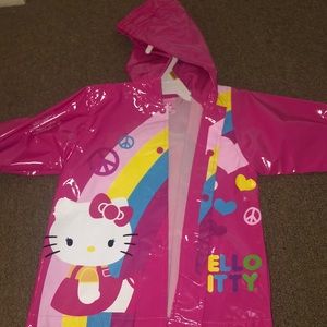 Hello kitty rain jacket